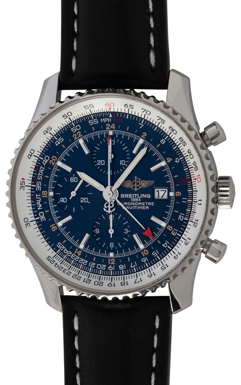 a13314101 breitling|Breitling, Navitimer, World, A2432212/C561 .